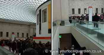 LIVE: Huge crowds gather outside British Museum as visitors 'forced to evacuate’