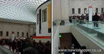 LIVE: Huge crowds gather outside British Museum as visitors 'forced to evacuate’