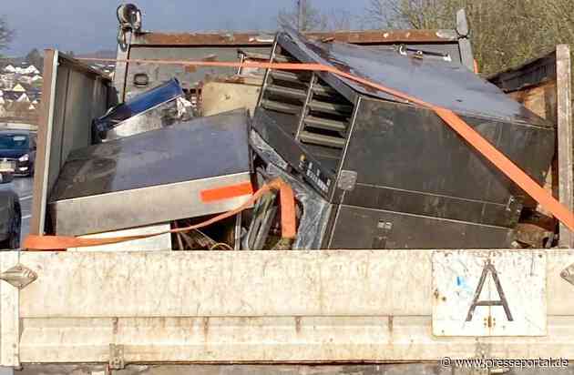 POL-LDK: + Mangelnde Ladungssicherung geahndet + In Reifenhandel eingestiegen + Haftbefehl vollstreckt + Unfallflucht im Parkhaus +