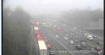 LIVE updates as severe delays on M25 after 'obstruction'