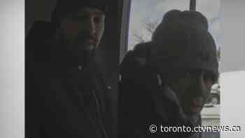 2 suspects sought after allegedly stealing bank cards from seniors in Durham Region