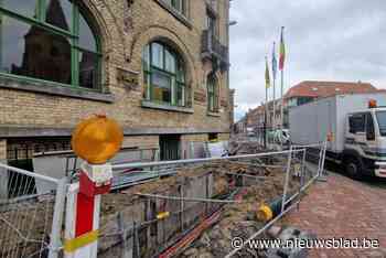 Na kerstvakantie verkeershinder in centrum door werken