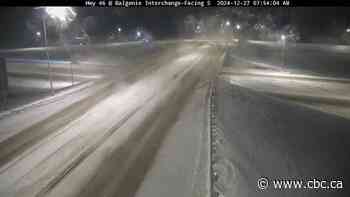 Travel not recommended on several Sask. highways because of freezing rain