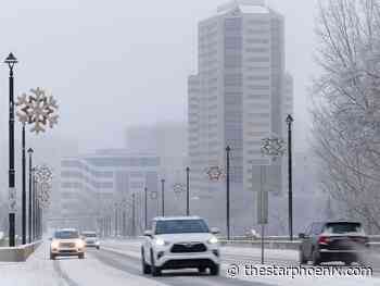 Travel advisories, freezing rain warnings in place for parts Saskatchewan