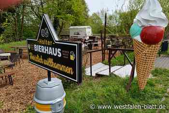 Raucherecke hinter der Kneipe stört