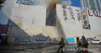 Los Angeles Building Featured on Doors’ ‘Morrison Hotel’ Cover Burns