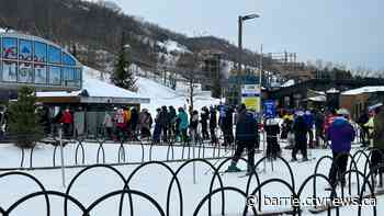 Snowy conditions bring near-perfect start to ski season with thousands of visitors