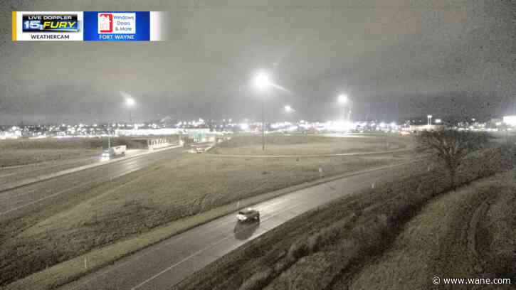 Scattered rain tonight before a warm Saturday