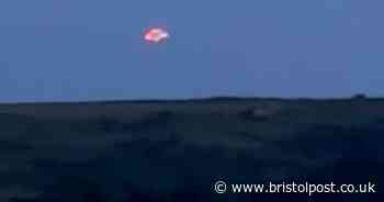West Country family spot 'UFO' and are left baffled by what it could be