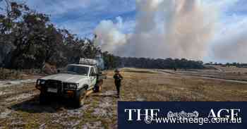 Three homes destroyed as massive bushfire continues to burn