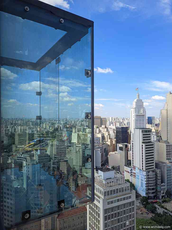 Walking on Air: Thrilling Sao Paulo Views from a 42-nd Floor Glass Skywalk