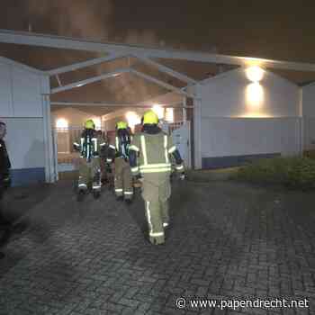 Brandweer opgeroepen voor mogelijke brand in Winkelcentrum Westpolder