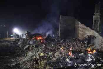 Brand verwoest complete woning in Nederlands-Limburg