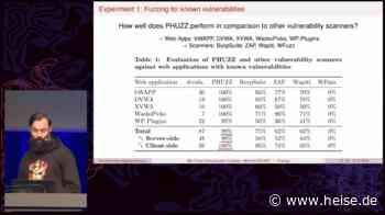 38C3: Framework "Phuzz" hilft beim Aufspüren von Fehlern in PHP-Webanwendungen
