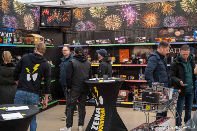 Vuurwerkgekte barst los bij De Huifkar
