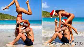 Kevin Trapp sendet akrobatischen Weihnachtsgruß mit Freundin Izabel