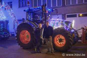 70 verlichte tractoren zorgen voor kerstspektakel in Gingelom
