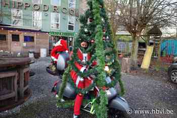 Van kerstboom tot chauffeur in rendierpak: Vesparijders trekken in kerstsfeer door Tongeren