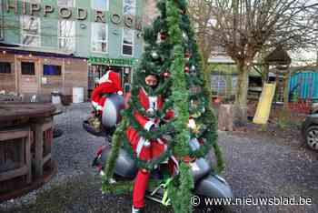 Van kerstboom tot chauffeur in rendierpak: Vesparijders trekken in kerstsfeer door Tongeren