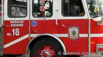 Saskatoon fire crews battle house fire