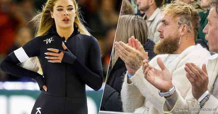 Jake Paul ziet hoe Jutta Leerdam orde op zaken stelt met winst op 1000 meter: ‘Ik heb veel ingehaald’