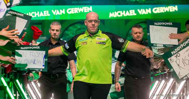 LIVE WK darts | Michael van Gerwen in actie tegen Brendan Dolan, Dobey verslaat Rock in derde ronde