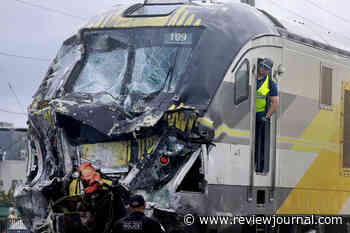 Brightline train collides with fire truck in Florida