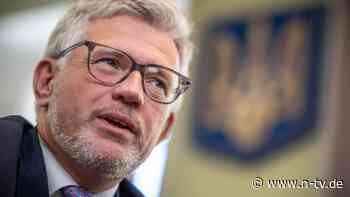 "Das nehmen wir wörtlich": Melnyk setzt auf Trump, der Putin zwingt