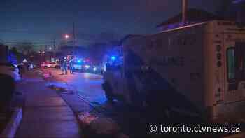 1 person in hospital, suspect in police custody following stabbing in Fairbank