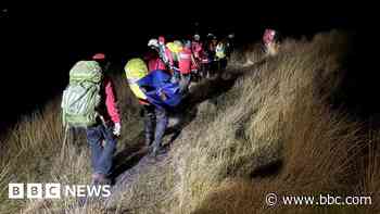 Woman rescued from moor on Christmas day