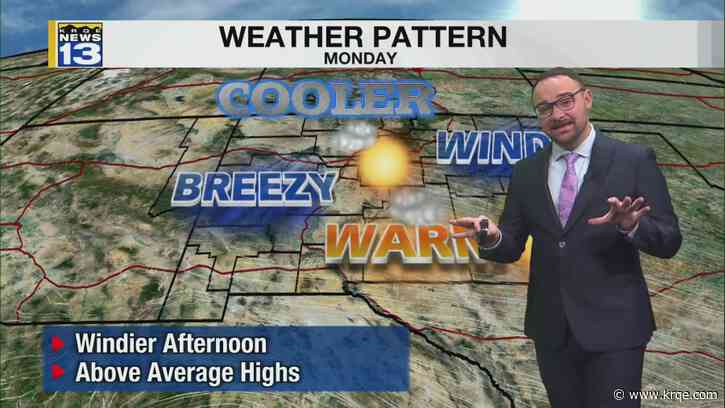 Dry and mild conditions stick around