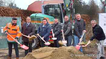 Spatenstich für den Breitbandausbau in der Teilgemeinde Treherz erfolgt