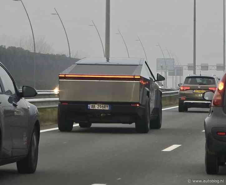 Ja hoor: Nederlandse Cybertruck heeft een kenteken