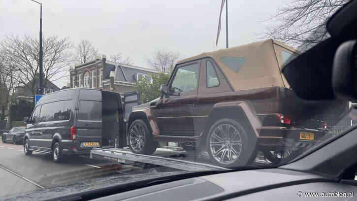 One-off G63 Cabrio wordt afgeleverd in Rotterdam