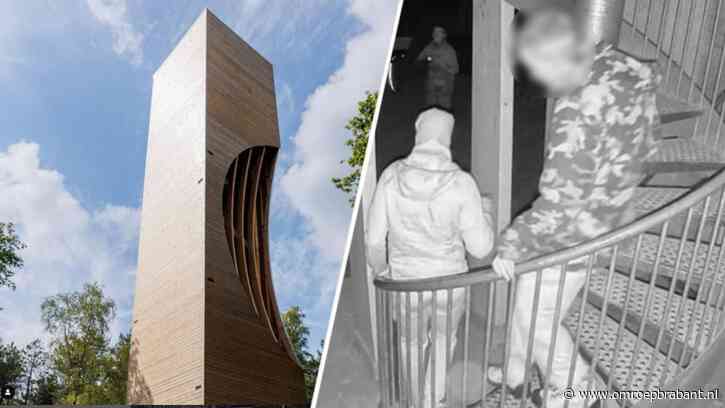 Politie denkt te weten wie jongens zijn die uitkijktoren vernielden