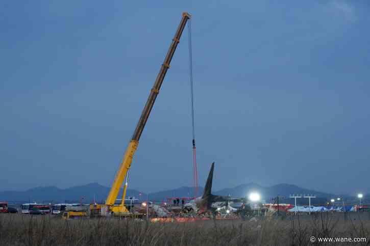 A plane crashes and bursts into flames while landing in South Korea, killing 179