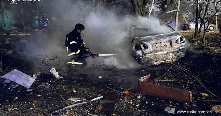 Hunderte Drohnen und Gleitbomben gegen die Ukraine