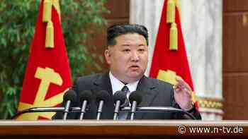 Stärkung des Militärs: Kim kündigt USA "härteste Gegenmaßnahmen" an