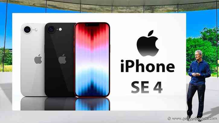 iPhone SE 4 Leaks: Design, Specs & Features for 2025 Release