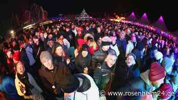 Trotz Minusgraden: Rund 1000 Menschen feiern bei Wasserburger Vorsilvester-Party