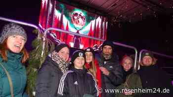 So schön war´s beim Rauhnachttreiben auf dem Marktplatz in Kolbermoor am Samstagabend