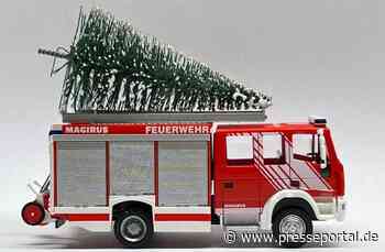 FW Beverungen: Tannenbaumsammelaktion der Jugendfeuerwehr Beverungen und Jugendfeuerwehr Herstelle