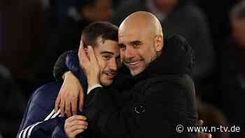 Erster Auswärtssieg seit Oktober: Ausgerechnet im Jubiläumsspiel kann Guardiola aufatmen