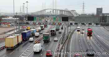 Recap after Dartford tunnel approach congested after fire and crash