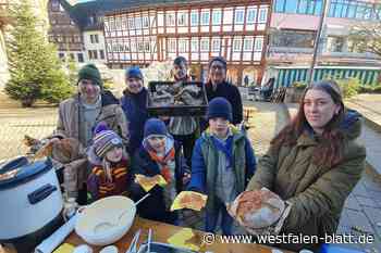 Keine Raketen: Pfadfinder Höxter für „Brot statt Böller“