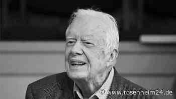Früherer US-Präsident Jimmy Carter ist tot