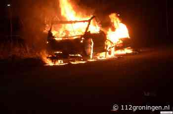 Caravan volledig verwoest door brand in Musselkanaal