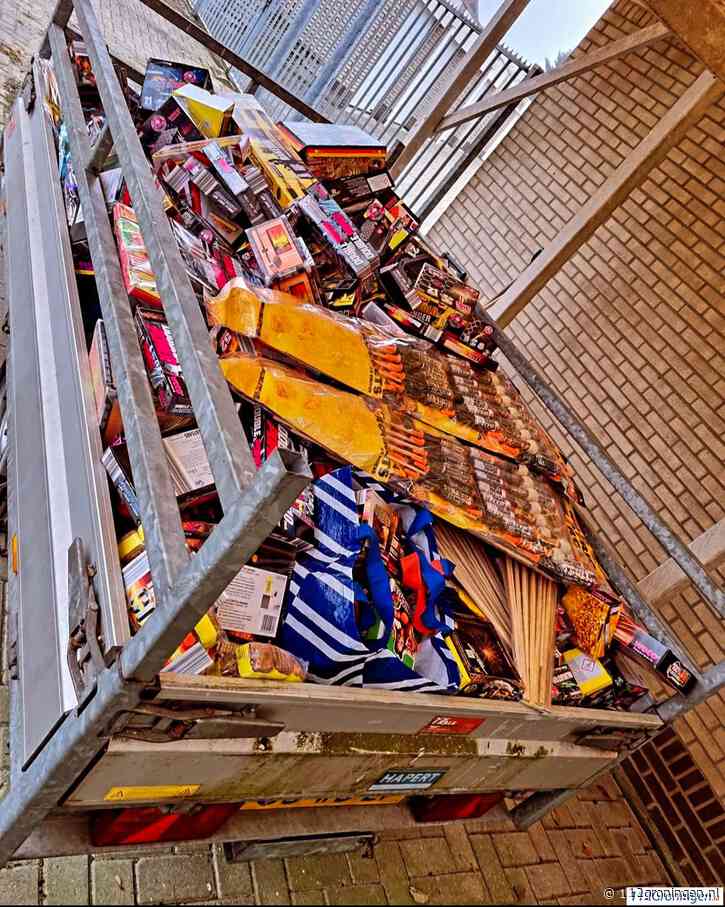 Politie neemt 4000 kg vuurwerk in beslag tijdens grenscontrole in provincie (update)