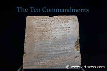 Did You Know You Could Buy The Oldest Ten Commandments Stone Tablet?