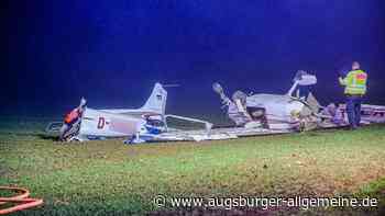 Kleinflugzeug aus dem Allgäu verfehlt die Landebahn in Stuttgart und stürzt ab